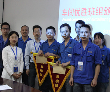 推行6SRQA月考评制度，乐动在线登录官网车间管理水平再上新台阶